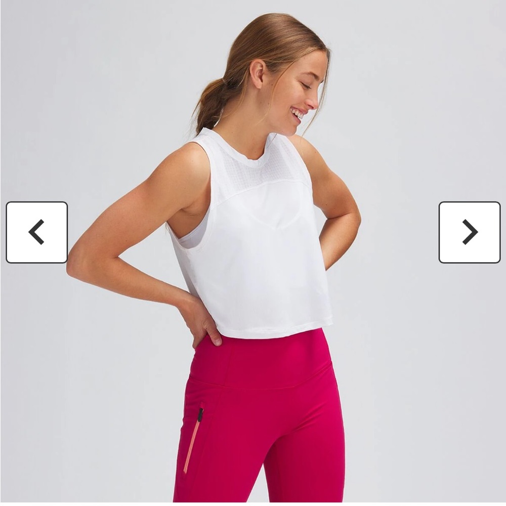 Cropped Mesh Muscle Tank, size XL